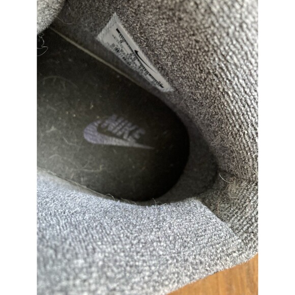 Nike Dunk Ski Hi Hidden Wedge 9 Women Black Suede Purple Urban Streetwear - Picture 10 of 15